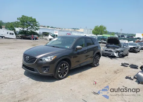 2016 Mazda Cx-5 Grand Touring из США, поврежденный, VIN JM3KE4DY2G0712691